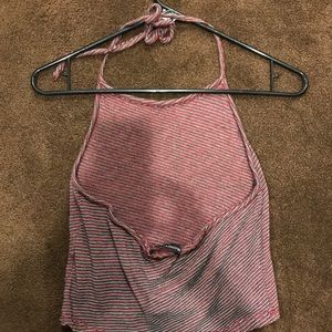 Brandy Melville halter top.